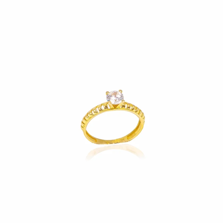 Light Weight Gold Ring 05