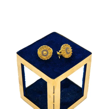 Golden Floral Pearl Tops