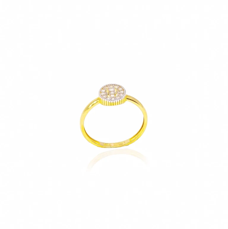 Light Weight Gold Ring 06