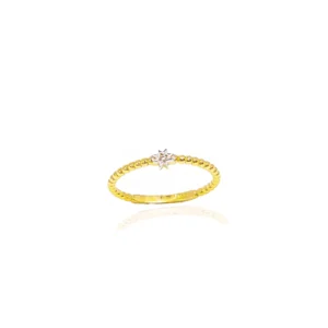 Light Weight Gold Ring 08
