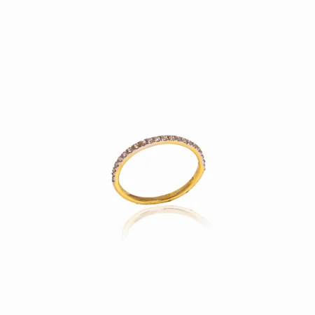 Light Weight Gold Ring 01
