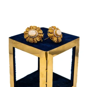 Pearl Blossom Gold Tops