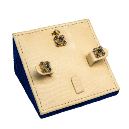 Sapphire Grace Pendant Set