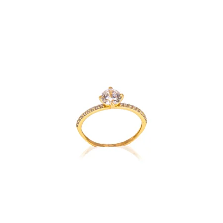 Light Weight Gold Ring 12