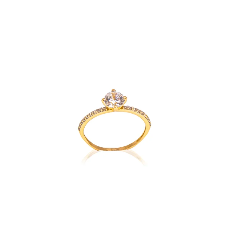 Light Weight Gold Ring 12