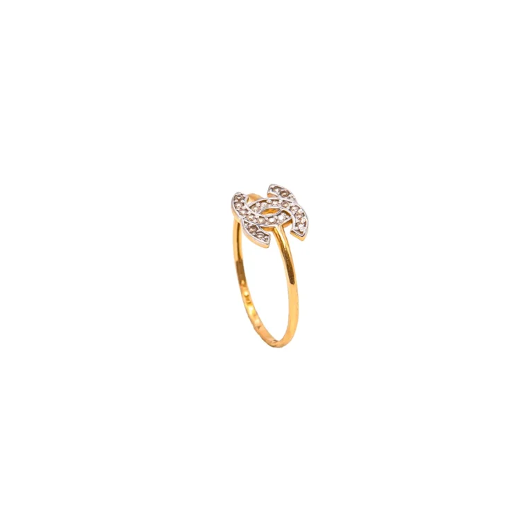 Light Weight Gold Ring 21