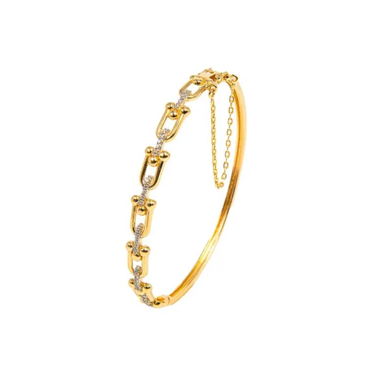 Gold Kara/Bracelet 05