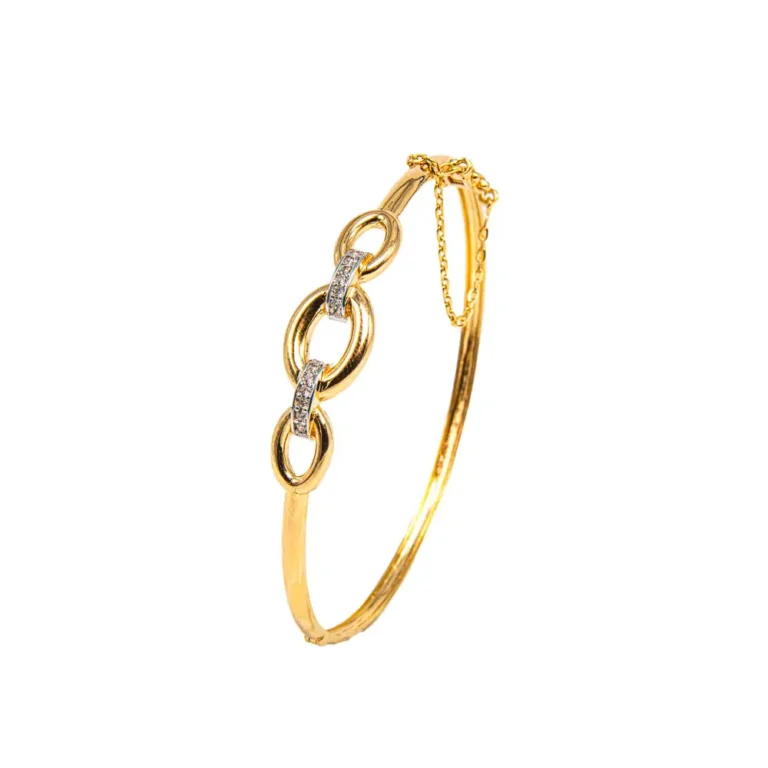 Gold Kara/Bracelet 06