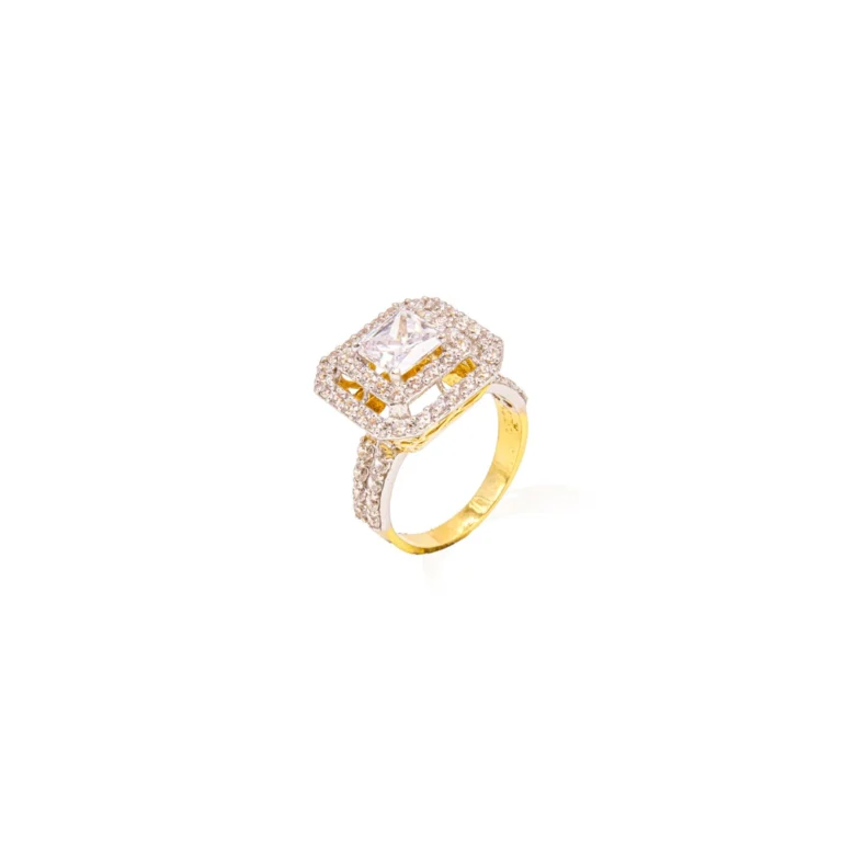 Color Stone Gold Ring 39